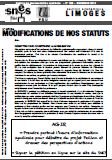 Bulletin modifications des statuts