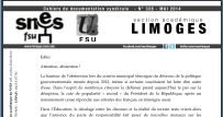 Les syndiqués du SNES-FSU élisent leurs directions du 5 au 28 mai