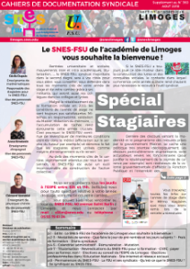 Bulletin Stagiaires - Août 2018