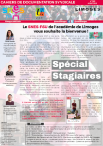 Bulletin Stagiaires - Août 2021