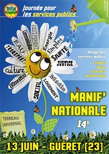 manifestation nationale pour la reconquête et le développement des Services (…)
