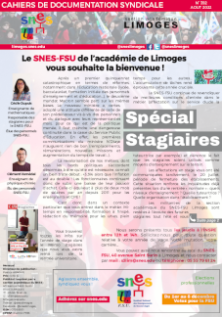 Bulletin académique 392 - Août 2022 - Spécial stagiaires