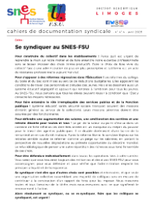 Bulletin académique 414 - Avril 2025