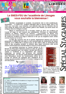 Bulletin stagiaire Août 2017