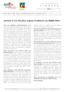 Bulletin académique 368 - Septembre 2019