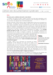 Bulletin académique 398 - Mai 2023