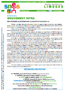 Bulletin académique 349 mars 2017 - Spécial mouvement intra