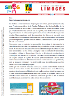 Bulletin académique 350 - avril 2017