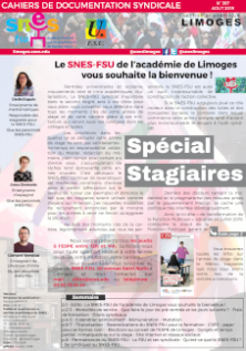 Bulletin Stagiaires - Août 2019