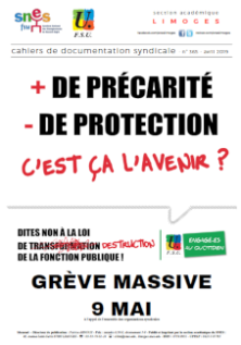 Bulletin académique 365 - Avril 2019