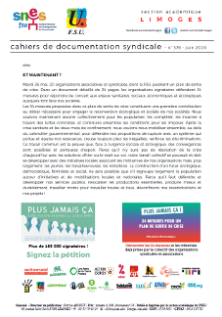Bulletin académique 376 - Juin 2020