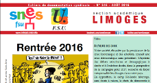 Bulletin n°346 août 2016