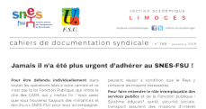 Bulletin académique 368 - Septembre 2019