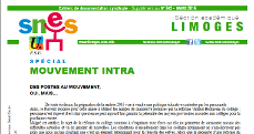 Bulletin académique spécial mouvement intra 2016