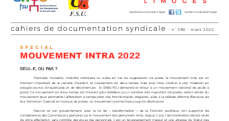 Bulletin académique 390 - Mars 2022 - Spécial Mouvement Intra