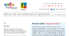 Bulletin académique 373 - Février 2020