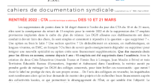 Bulletin académique 390 sup - Mars 2022