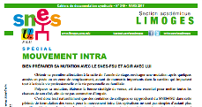 Bulletin académique 349 mars 2017 - Spécial mouvement intra