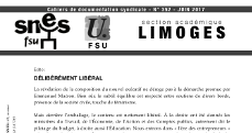 Bulletin académique 352 - Juin 2017