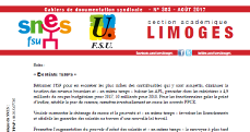 Bulletin académique 353 - août 2017