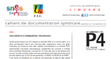Bulletin contractuels - septembre 2018