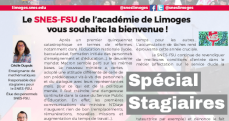 Bulletin académique 392 - Août 2022 - Spécial stagiaires
