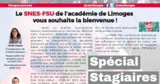 Bulletin académique 399 - Août 2023 - Spécial stagiaires