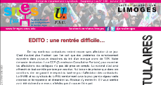 Bulletin non-titulaires Janvier 2016