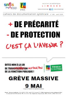 Bulletin académique 365 - Avril 2019
