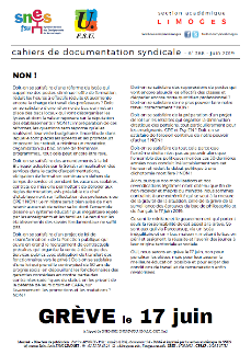Bulletin académique 366 - Juin 2019