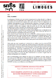 Bulletin n°348 janvier 2017