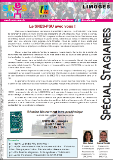 Bulletin stagiaire Mars 2017