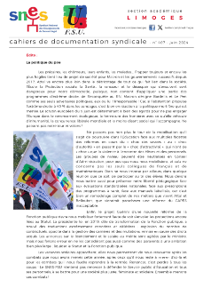 Bulletin académique 407 - Juin 2024