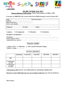 Mouvement des contractuels pour la rentrée 2017