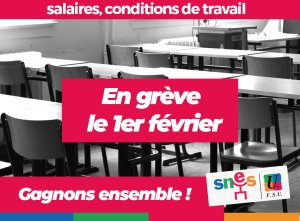 Le 1er février toutes et tous en grève contre le “ choc des savoirs ”. Un (…)