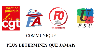 Plus déterminés que jamais - Communiqué unitaire des organisations (…)