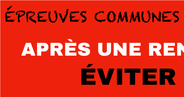 Épreuves Communes de Contrôle Continu (E3C) - Après une rentrée sous (…)