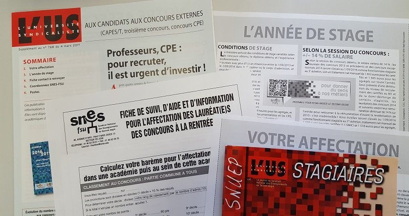 DERNIÈRE MINUTE - Affectation en stage - Saisie des voeux jusqu'au 7 juin