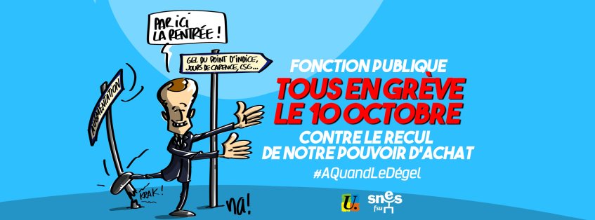 Fonction Publique - En grève le 10 octobre