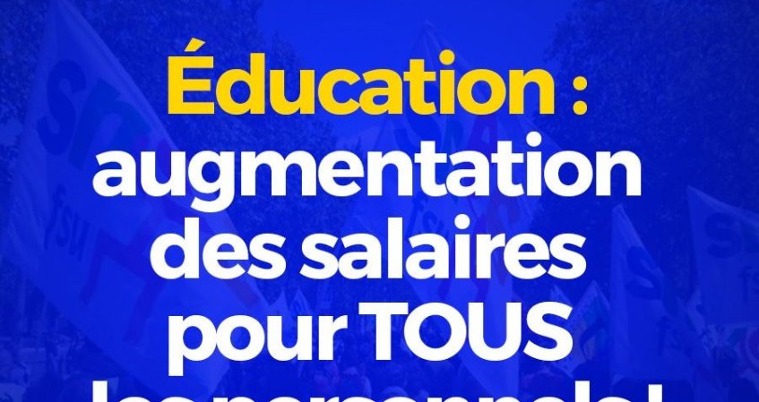 Augmentation générale des salaires ! Le 19 mars, toutes et tous en grève et (…)
