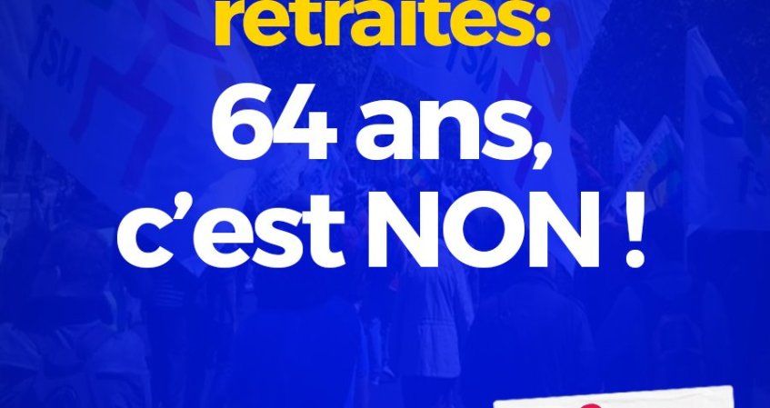 Retraites : pour amplifier la mobilisation, en grève le 31 janvier !