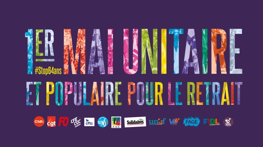 Réforme des retraites - Les actions jusqu'au 1er mai