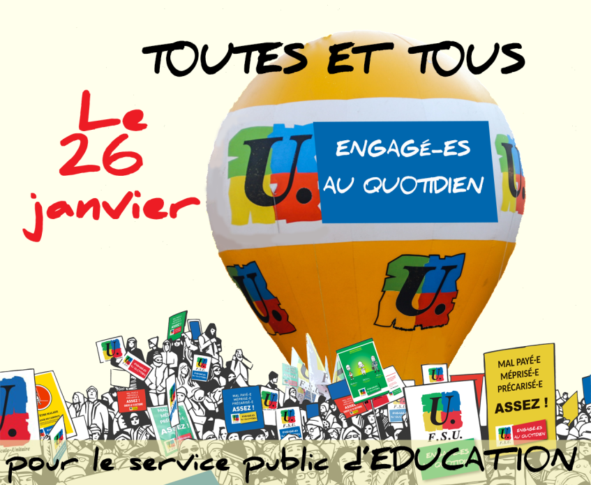 Grève 26 janvier : pour nos salaires et nos conditions de travail