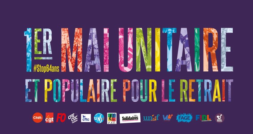 Réforme des retraites - Les actions jusqu'au 1er mai