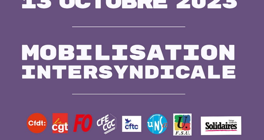 Le 13 octobre, en France et en Europe, mobilisons-nous contre (…)