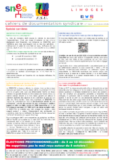 Bulletin académique 424 - Octobre 2026
